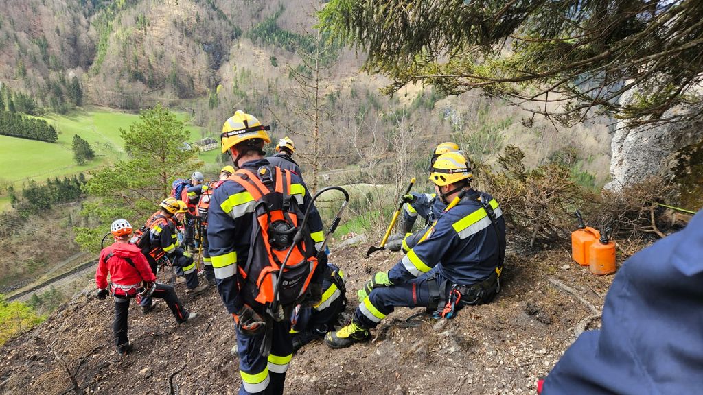 KHD-Einsatz bei Waldbrand in Liezen 